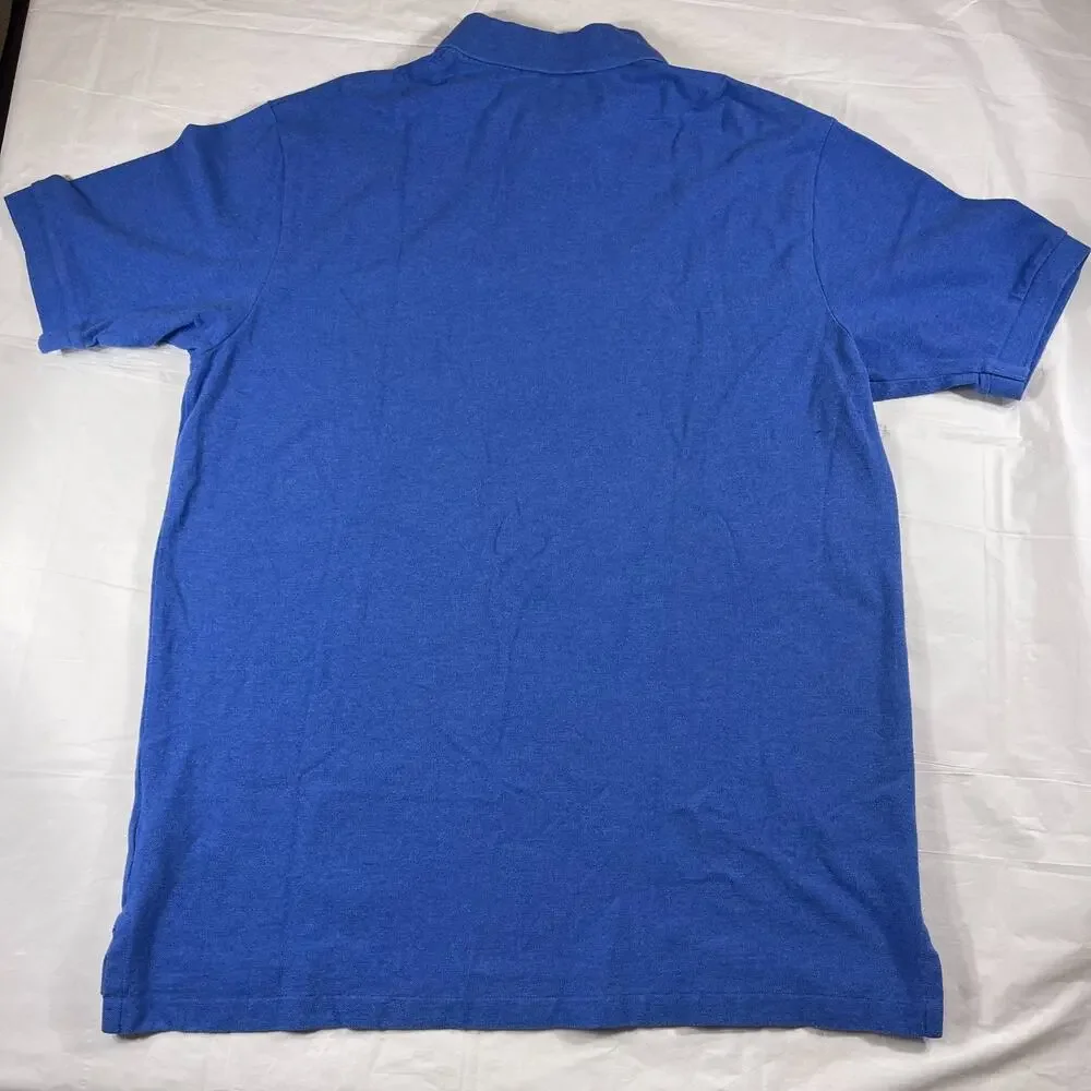 Polo Ralph Lauren Men’s XLT Blue Classic Cotton Polo Shirt Short Sleeve Casual